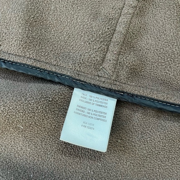 Lole Tweed Brown Herringbone Jacket Size Medium 8-10 - Picture 7 of 14